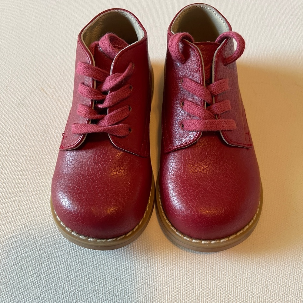 Rachel Riley Red Infant Ankle Boots